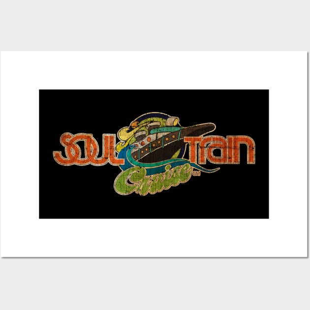 VINTAGE SOUL TRAIN CRUISE TEXTURE Wall Art by asmokian